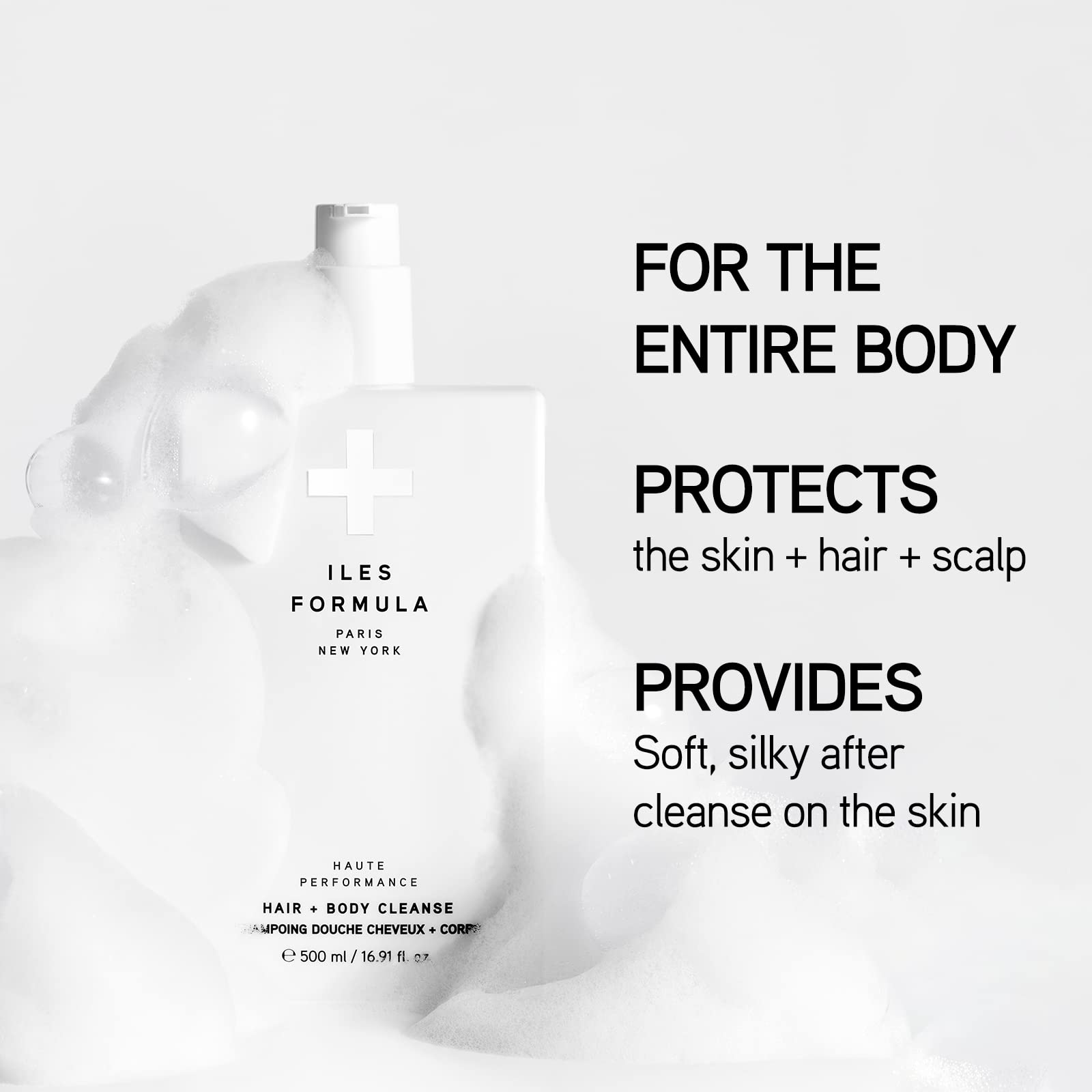 Iles Formula - Hair + Body Cleanse 500 ml