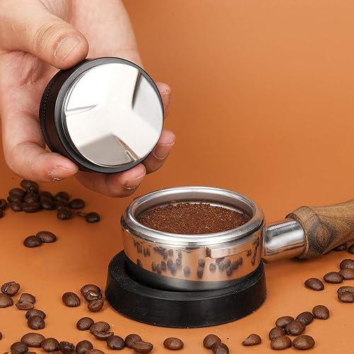 Miniatura 7 de Distribuidor de café de 2.087 in, herramienta de distribución de espresso, nivelador de café compatible con portafiltro Breville de 2.126 in,