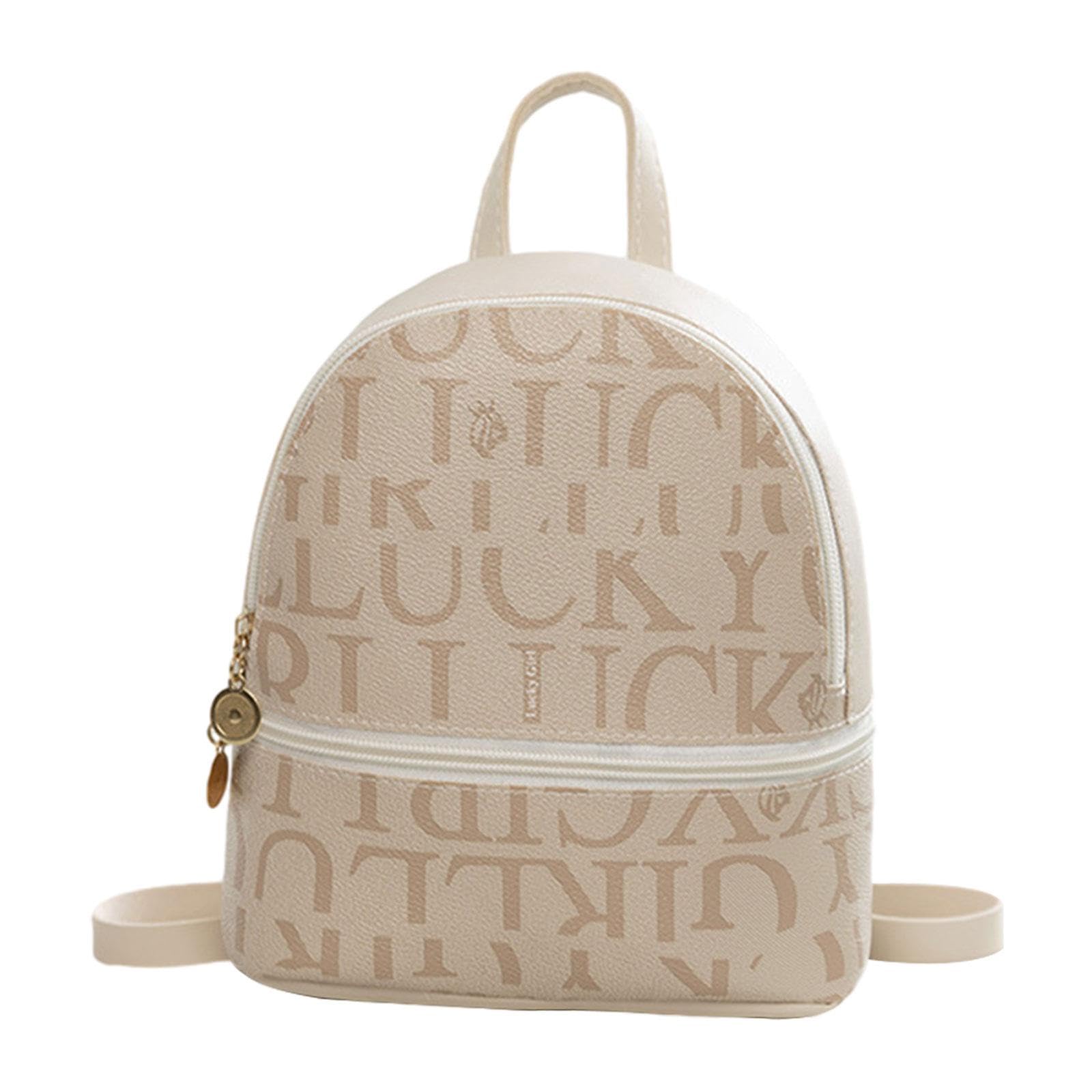 enakshi (label) Women's Mini Backpack Elegant Small Crossbody Bag for Birthday Travel Summer Apricot Color| Clothing, Shoes & Accessories|Womens Handbags & Bags-picture-20