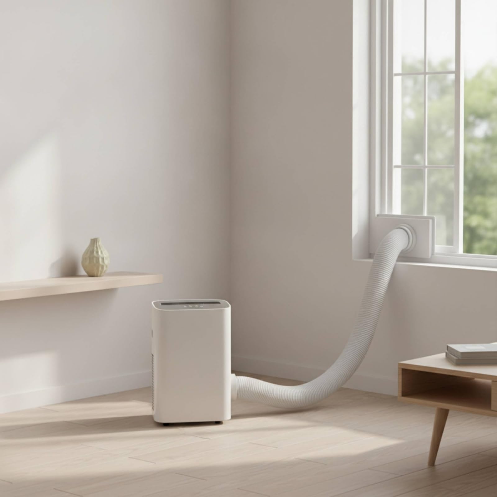 Tubo Flessibile con Spirale Sinistra Estensibile Tubo di Scarico Flessibile Corrugato per Casa, 5 Metri, Diametro 130mm