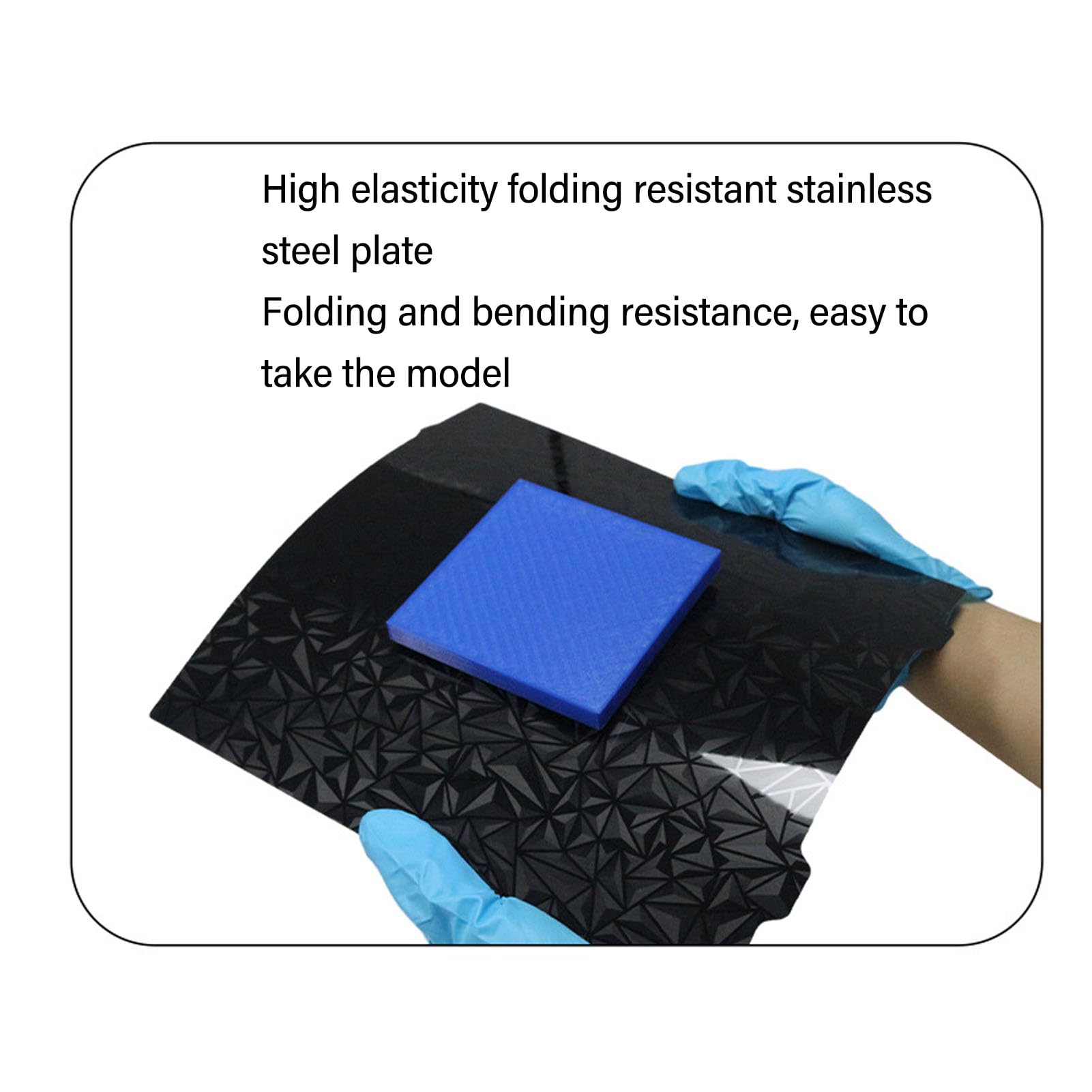 Tbest Plaque De Construction D'imprimante 3D Plate-forme Flexible En