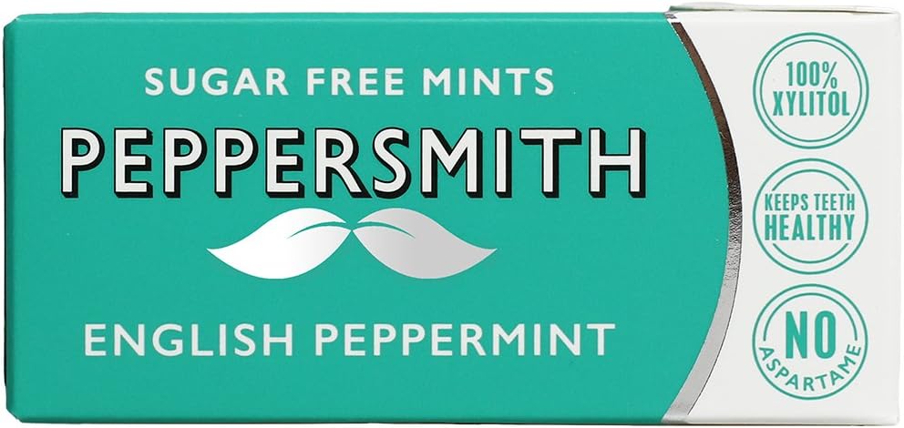 Peppersmith Sugar-Free Xylitol Peppermint Mints 15g