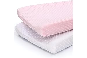 Plush Minky Changing Pad Covers Designed for Baby Girls