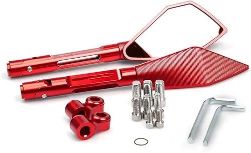 motorcycle rearview mirror For Y-Amaha Ybr125 Mt07 Mt09 Mt03 Mt125 Fz6 Xj6,Cnc Aluminum 810mm Mirror Universal