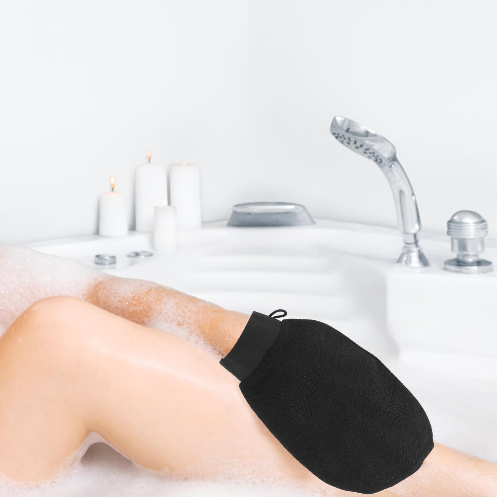 minkissy 10 guantes exfoliantes guantes de baño coreanos de masaje coreanos exfoliantes os de guante de guante de baño herramienta e corporal