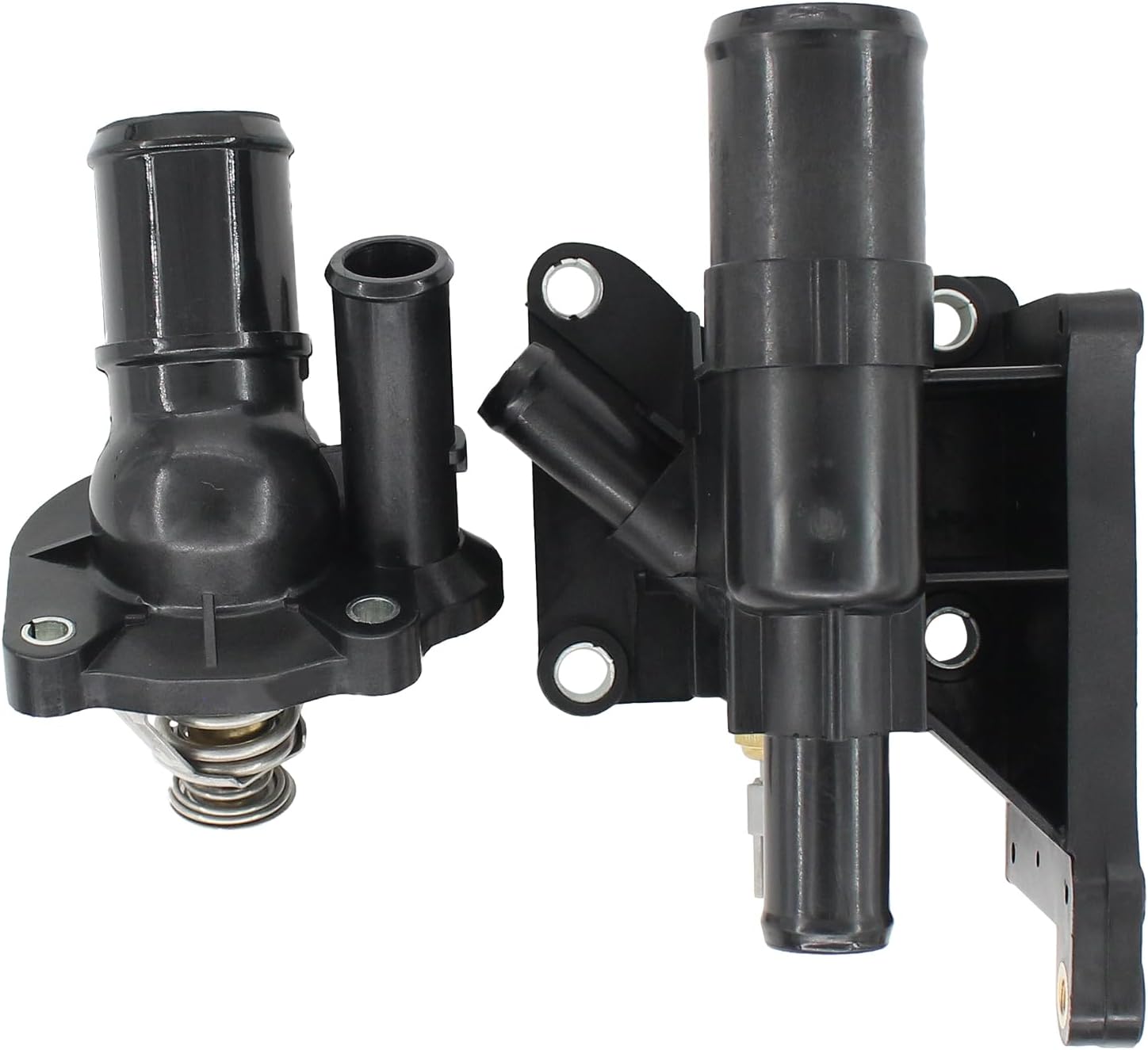 Thermostat Housing and Engine Coolant Water Outlet w/Sensor Set for Mazda 3 2007-2013 5 2012-2014 6 2009-2013 CX-7 2010-2012