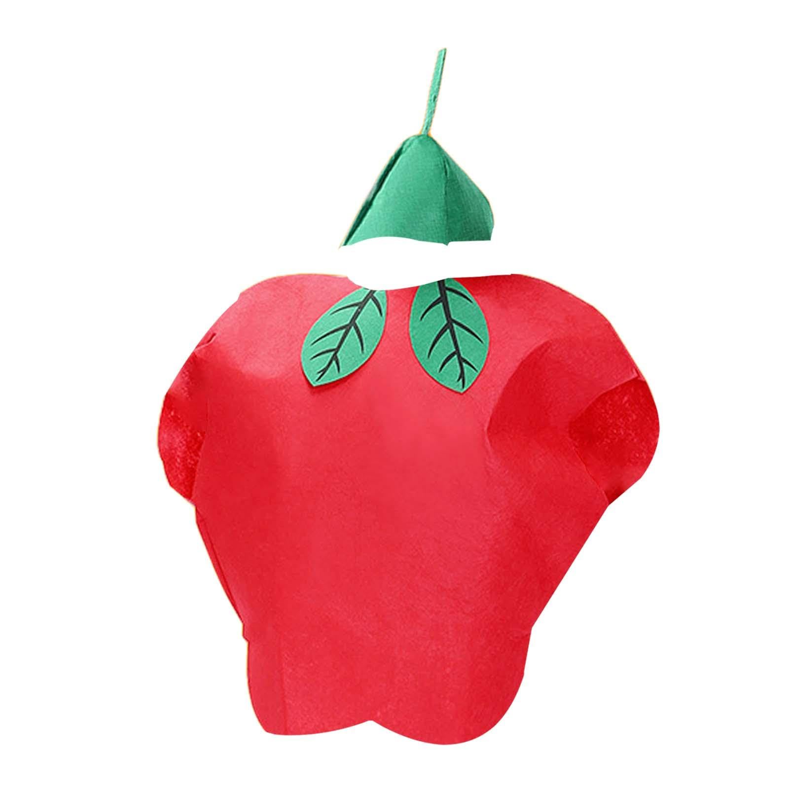 Fruit Costume for Kids, Cosplay Costume for Boys And Girls, for Parties, Stage Performances, Halloween Accessories, Apple