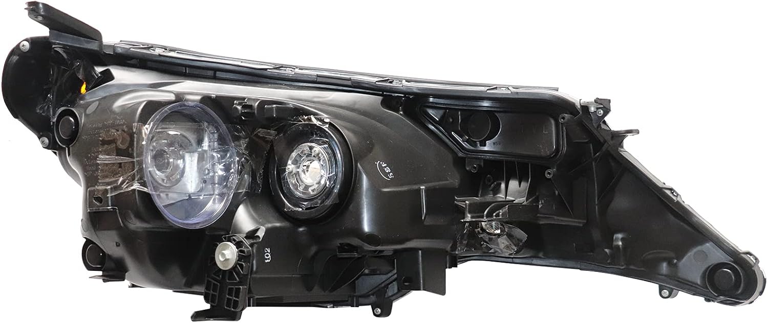 Halogen Front Headlight Assembly For 2013 2014 2015 Toyota RAV4 RAV-4 Headlights Headlamps (Driver Side)