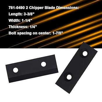 Amazon.com : KINTLE 781-0490 742-0571 Chipper/Shredder Blade