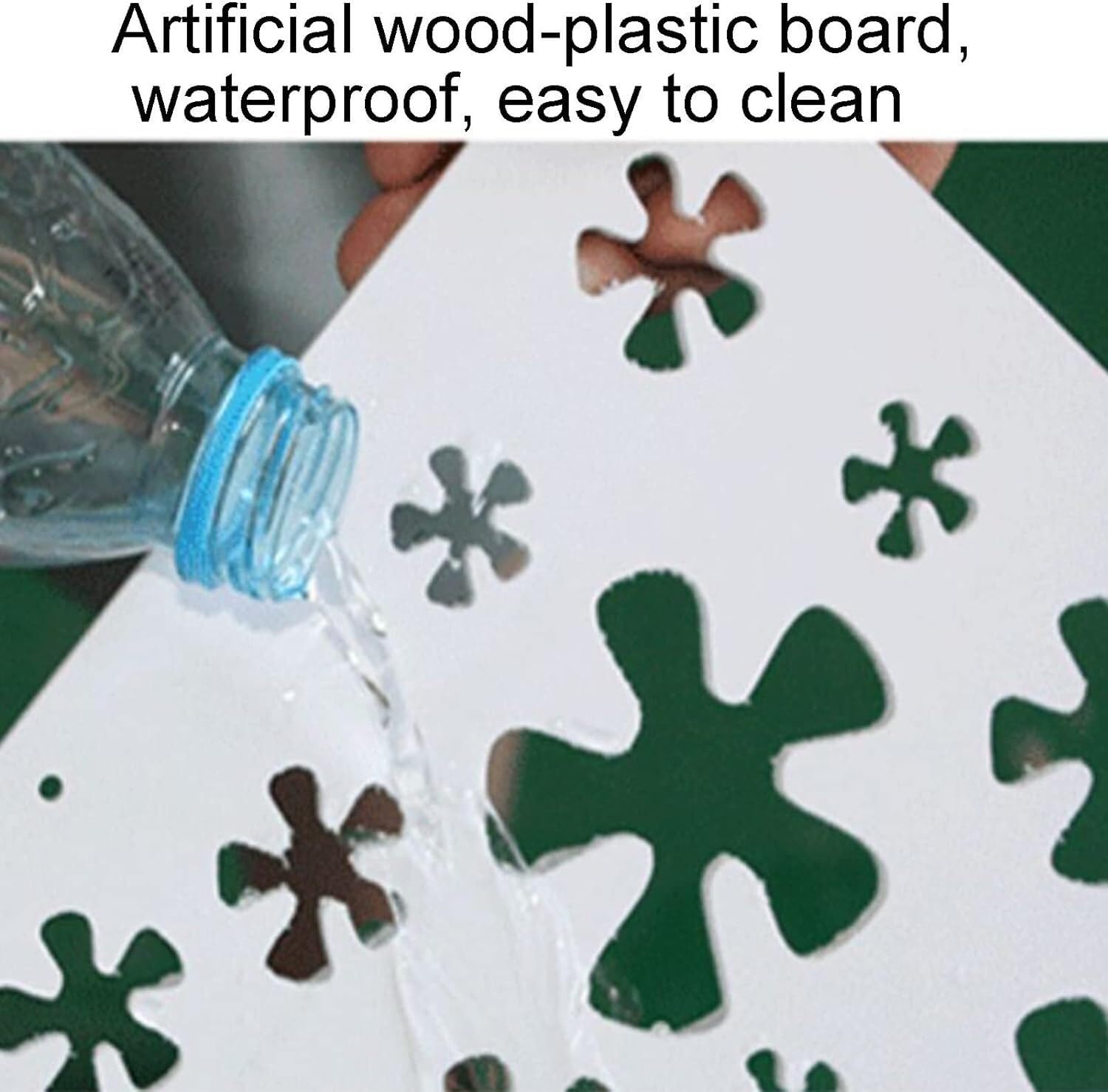 Pannello divisorio da appendere, spessore 5 mm, per casa, hotel, ufficio, bar, decorazione da appendere (40 pezzi)
