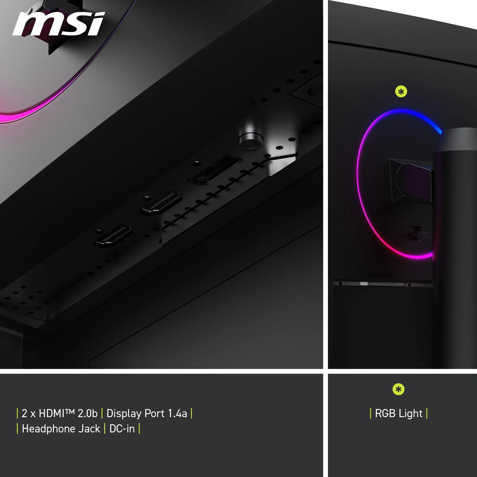 MSI MAG 342CQRF E20 Écran Gaming incurvé 34" UWQHD