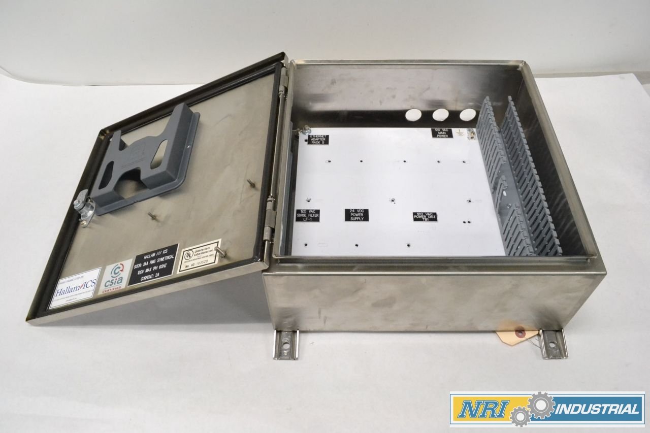 HOFFMAN CSD16166SS Wall-Mount Stainless 16X16X6 in Electrical Enclosure B282260