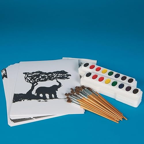 Miniatura 2 de S&S Worldwide Siluetas naturales Easy Way (paquete de 24)