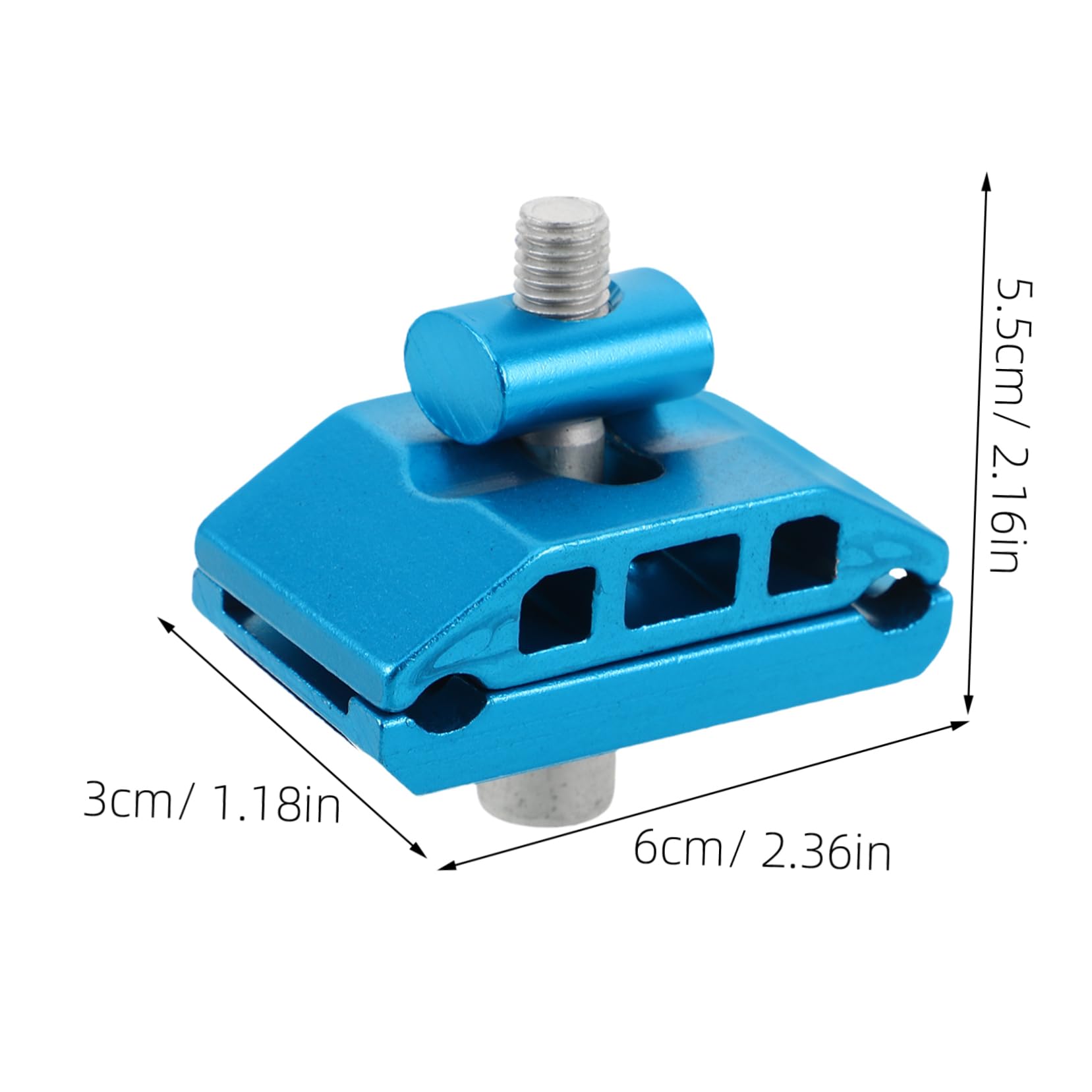 VICASKY Bicycle Seat Clamp Adjustable Quick Release Connector for Mountain Bike Saddle Easy Installation Cycling Accessory for Comfortable Riding Robust Construction Fits Various Bike