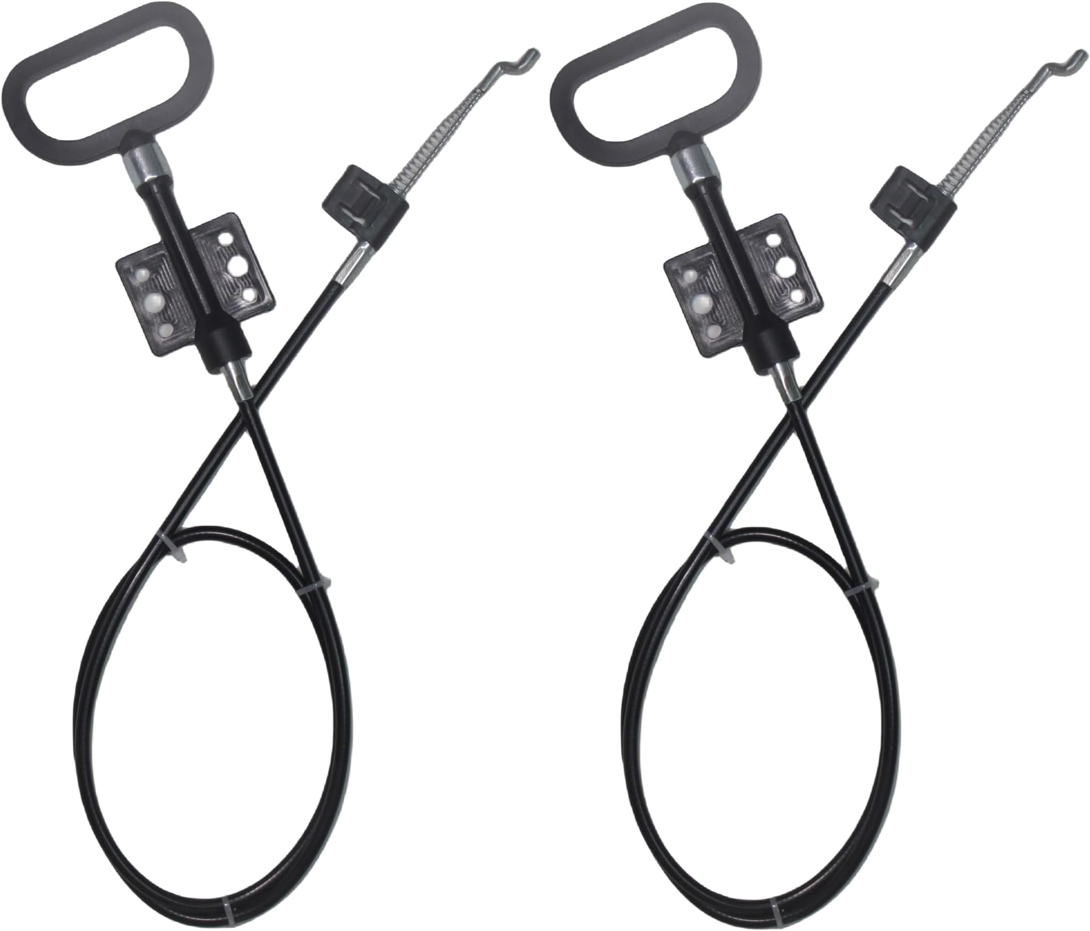 Recliner Sofa and Reclined Chair Replacement Cable D Handle Pull Type,S-Shaped(Z Tip) End,Total Cable Length(Include Handle):39inch,Exposed Cable Length:3inch DASS-7,2Pcs
