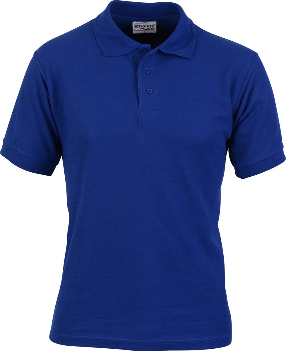 Absolute Apparel Men's Royal Precision Polo - 3XL