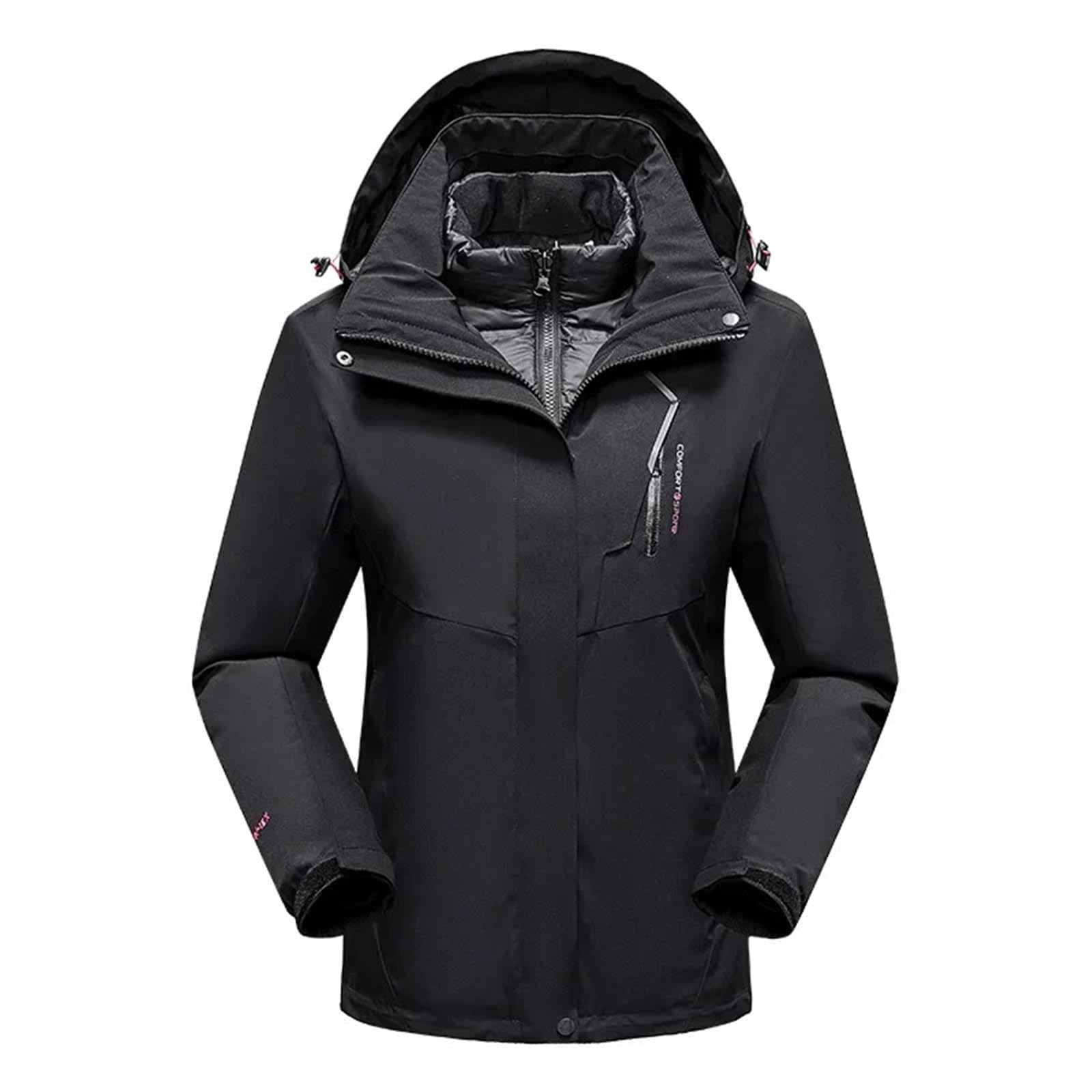 Trajes De Esquí Para Mujer Traje de esquí for mujer, chaquetas y pantalones de invierno for nieve, ropa de Snowboard impermeable a prueba de viento for exteriores, traje de esquí cálido for mujer Traj