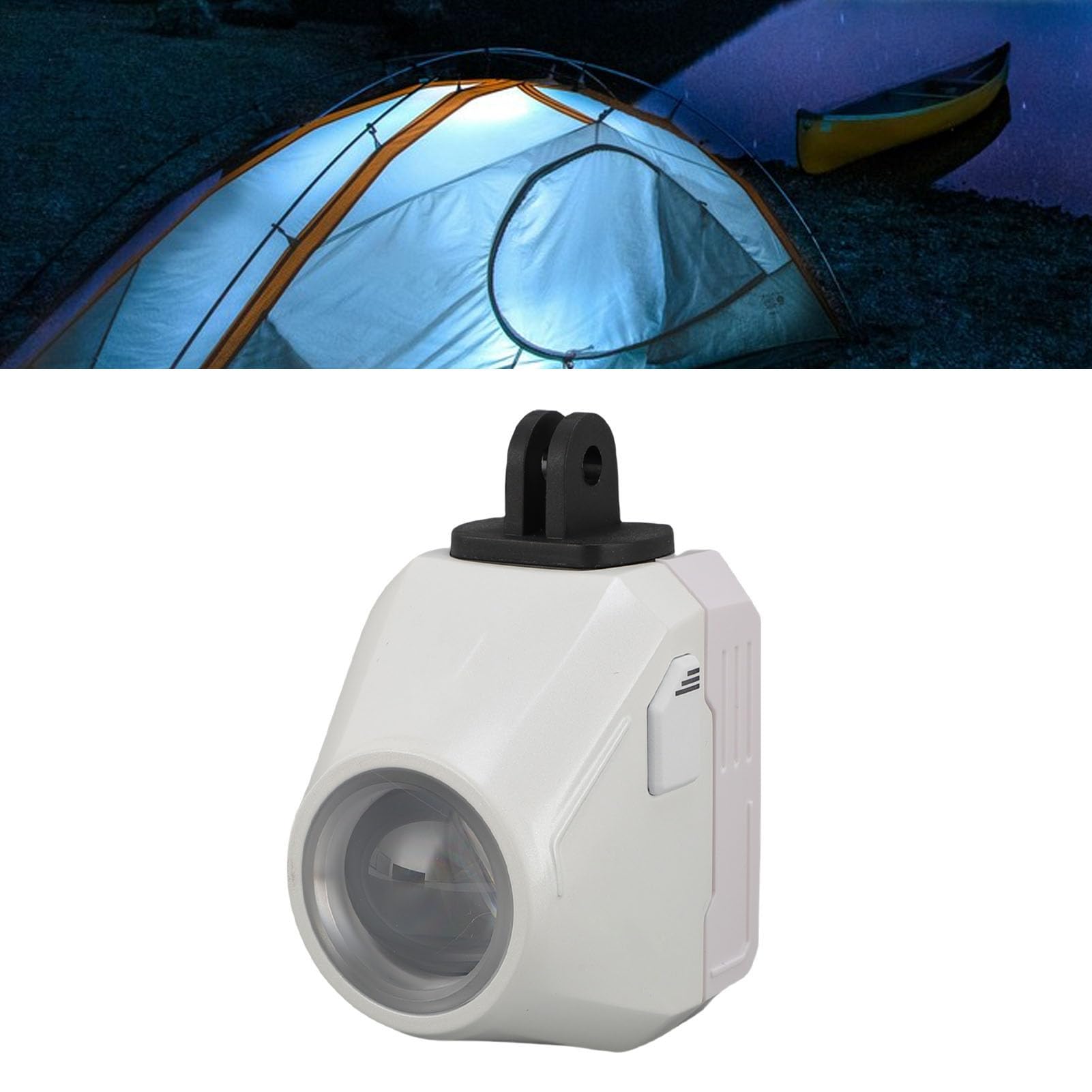 Generic Lampada a Sospensione Anteriore con Telecomando Senza Fili, Faro per Bici Sospeso, Resistente All'acqua, per Ciclismo, con Materiale in Lega di Alluminio a LED Ad Alta Efficienza Energetica