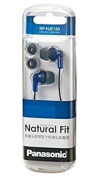 Amazon.co.jp: パナソニック カナル型イヤホン ブルー RP-HJE150