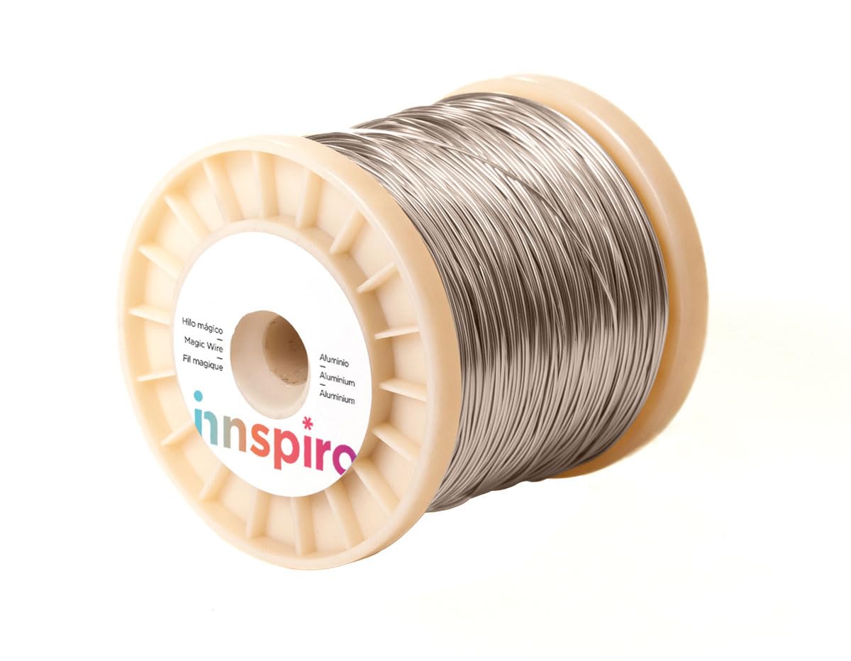 INNSPIRO Mystic magic aluminium thread, 2 mm, 500 g, 60 m, approx.
