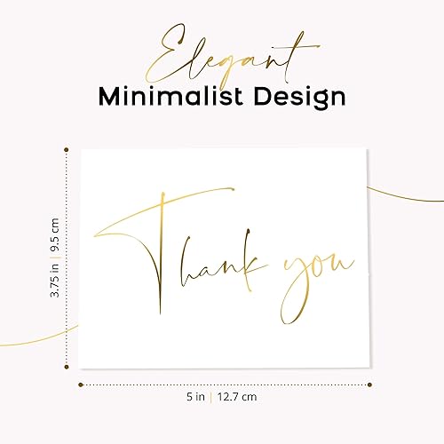 Miniatura 2 de GardenCity Tarjetas de agradecimiento - Paquete de 30 (blanco)