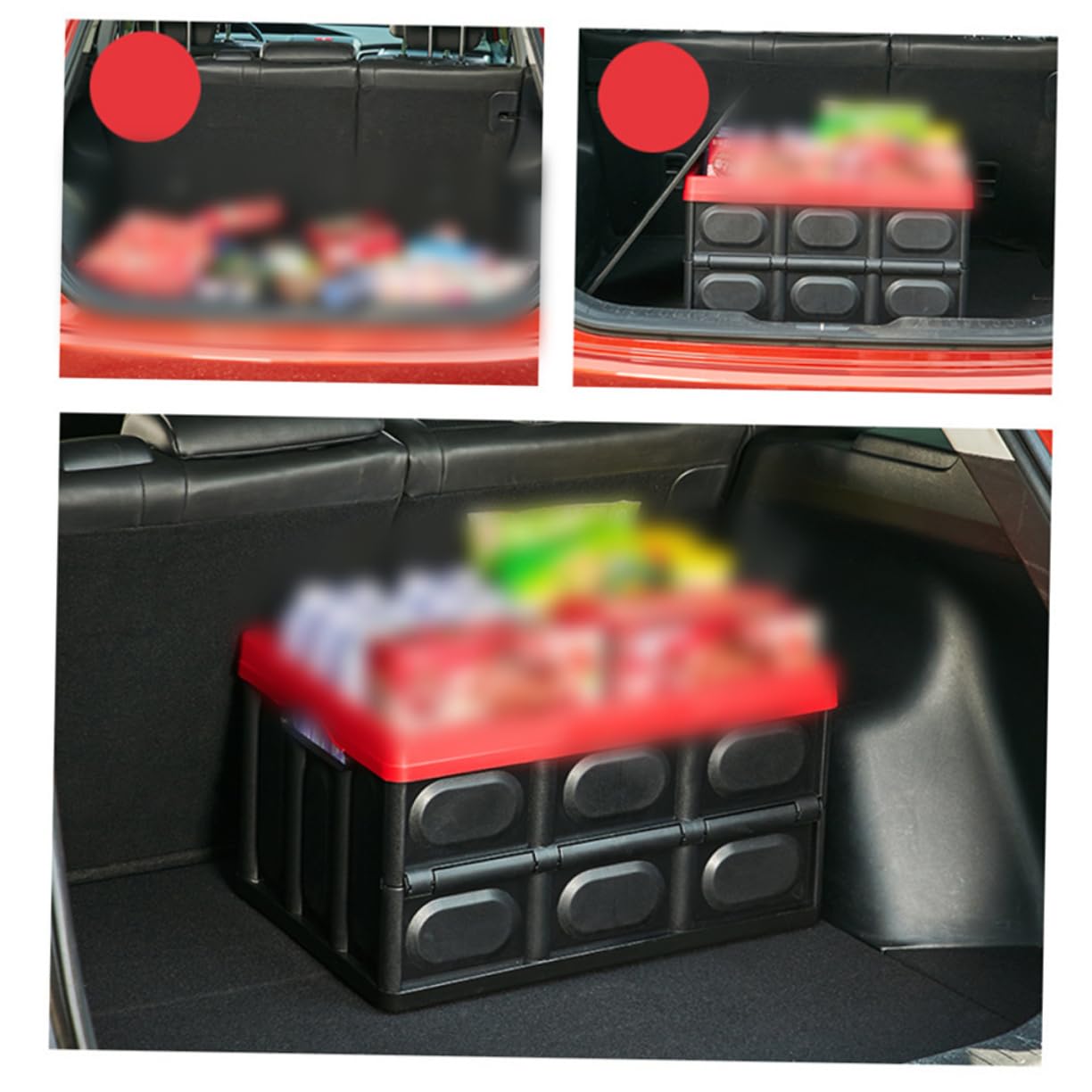 Organizador de Maletero Plegable 30 L de PP para Coche y Camión
