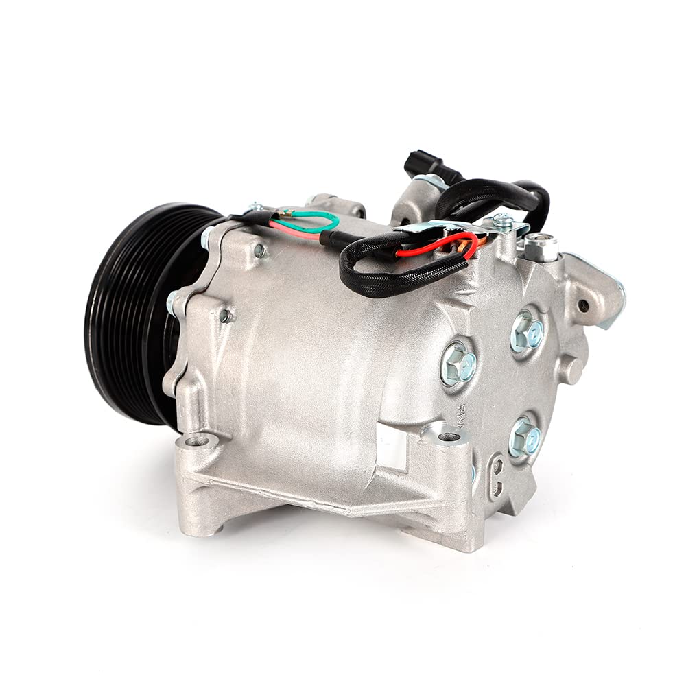 A/C Compressor for Honda Civic 1.8L 2006-2011, Air Conditioning Compressor with Clutch for Honda Civic 1.8L 2006 2007 2008 2009 2010 2011 Replace OEM Number CO 4918AC, 38810RNAA02