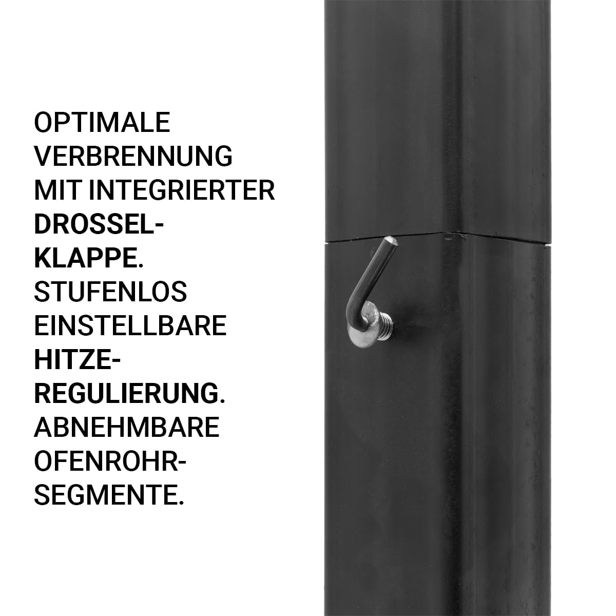 Utschak Universell XL inkl. Adapter & Aschebehälter Feuerofen | Uchag mit 16 & 22 Liter Kazan Outdoorküche