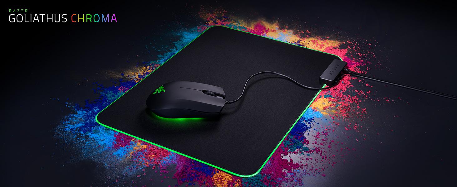 Amazon.com: Razer Goliathus Chroma Gaming Mousepad: Customizable