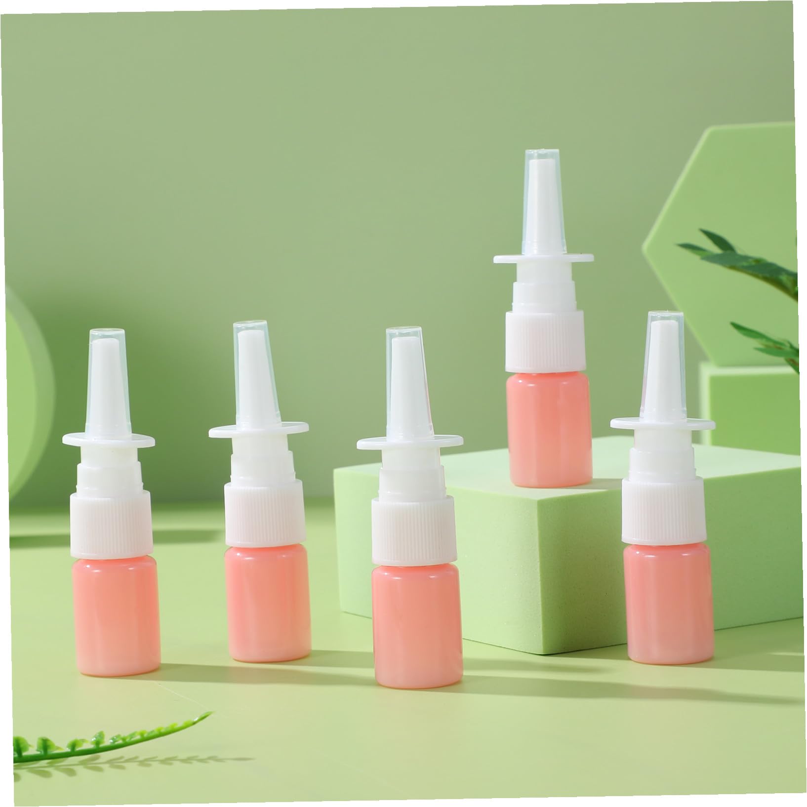 Tragbare Sprühflasche aus Kunststoff 50 Stück 5ml für Flüssigkeiten