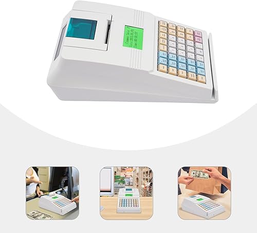 Miniatura 9 de Sistema de gestión de efectivo,Caja registradora electrónica,Registro de cajero LED,Sistema de control basado en menú Caja registradora con