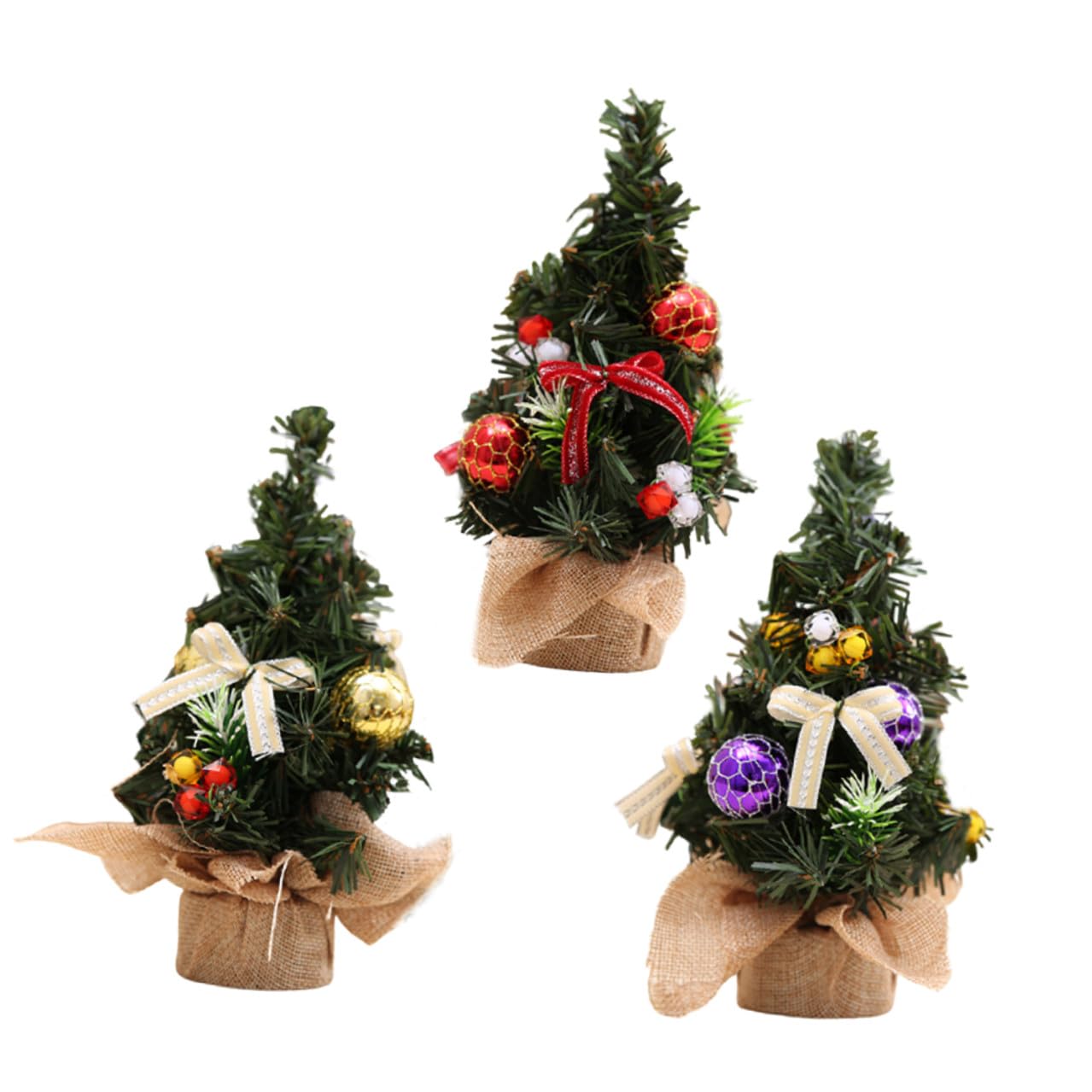 Adornos navideños en miniatura UTHCLO para llenar de calidez y color tu hogar