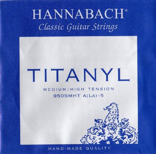 Hannabach 653155 Klassikgitarrensaiten Serie 950 Medium/High Tension Titanyl - A5