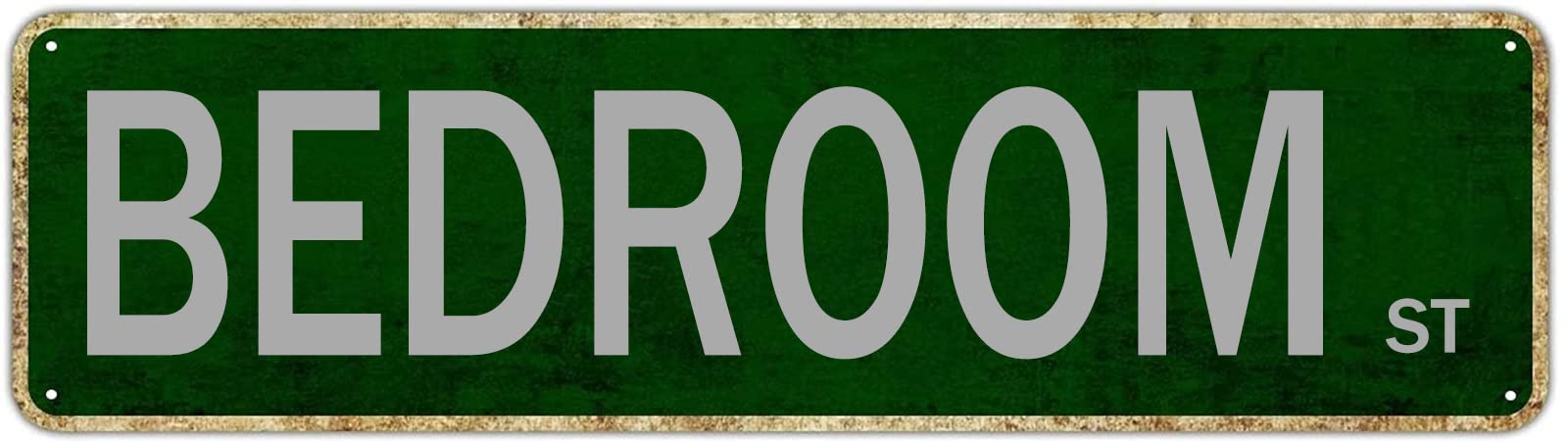 Bedroom St Retro Tin Signs Plaque Aluminum Metal Sign Quotes Home Bedroom Kitchen Restaurants Wall Aluminum Gift Yard Coffee Decor 4x16 Inch