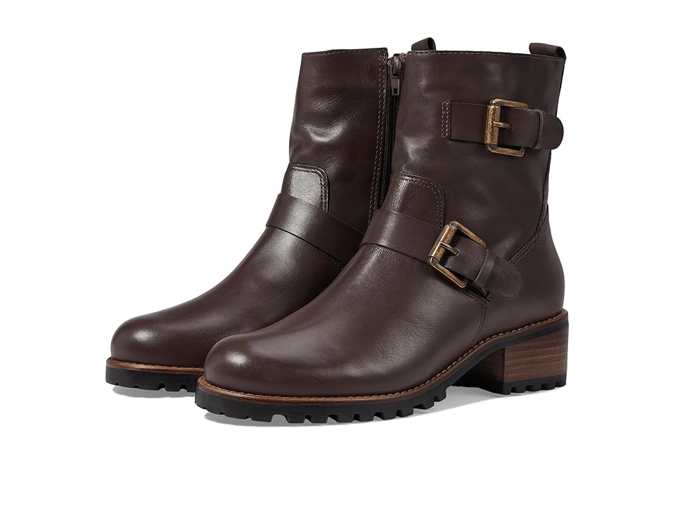David Tate Palmar (Luggage Nubuck Leather) Women's Boots INTERNATIONAL SHIPPING