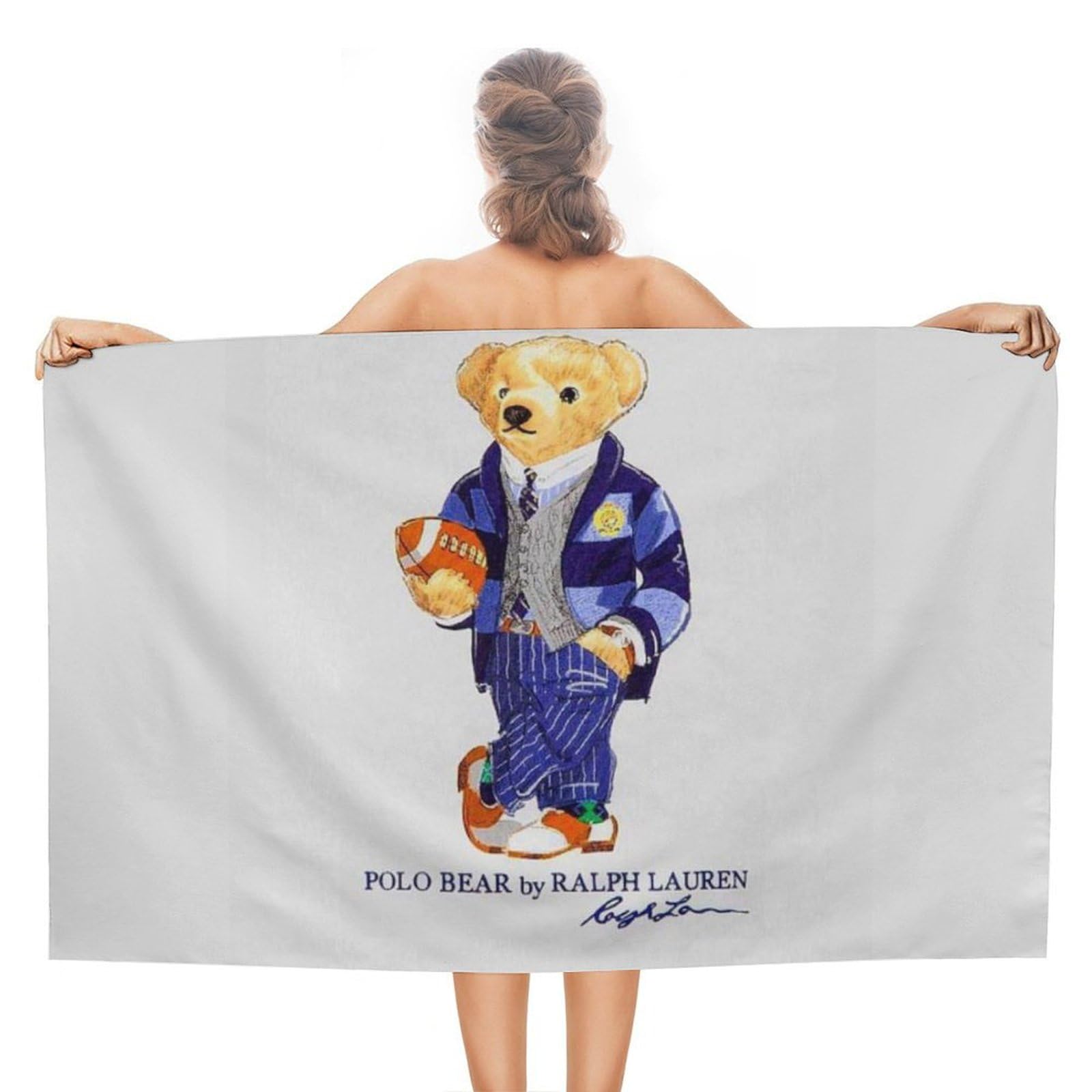 POLO BEAR 大判バスタオル ブランケット タオル USA製 ご覧いただき