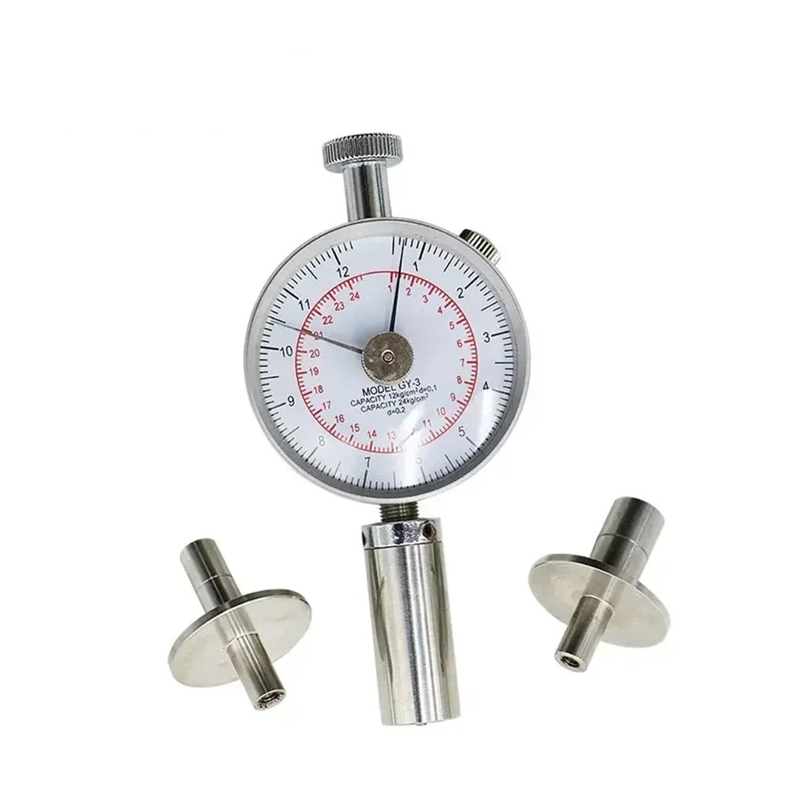 Durómetro de frutas GY-1/GY-2/GY-3, probador necesidades duras, esclerómetro, dureza Metal, durómetro