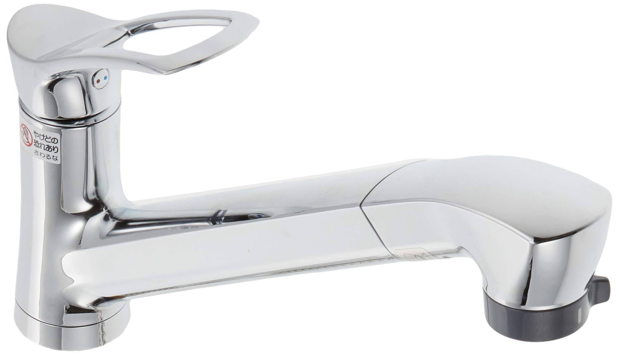 Amazon.co.jp: 水栓 シングルワンホールスプレー混合栓・キッチン用