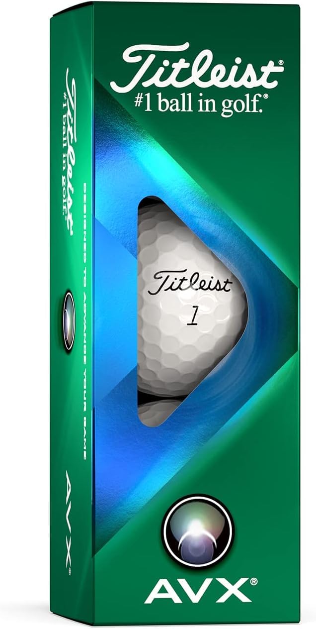 Titleist AVX Golf Balls (White, 3pk) 2022