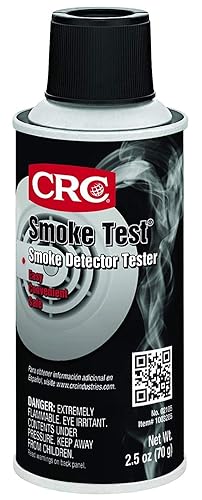 CRC Prueba de humo Marca Detector de Humo, 2.5 Wt Oz, 02105