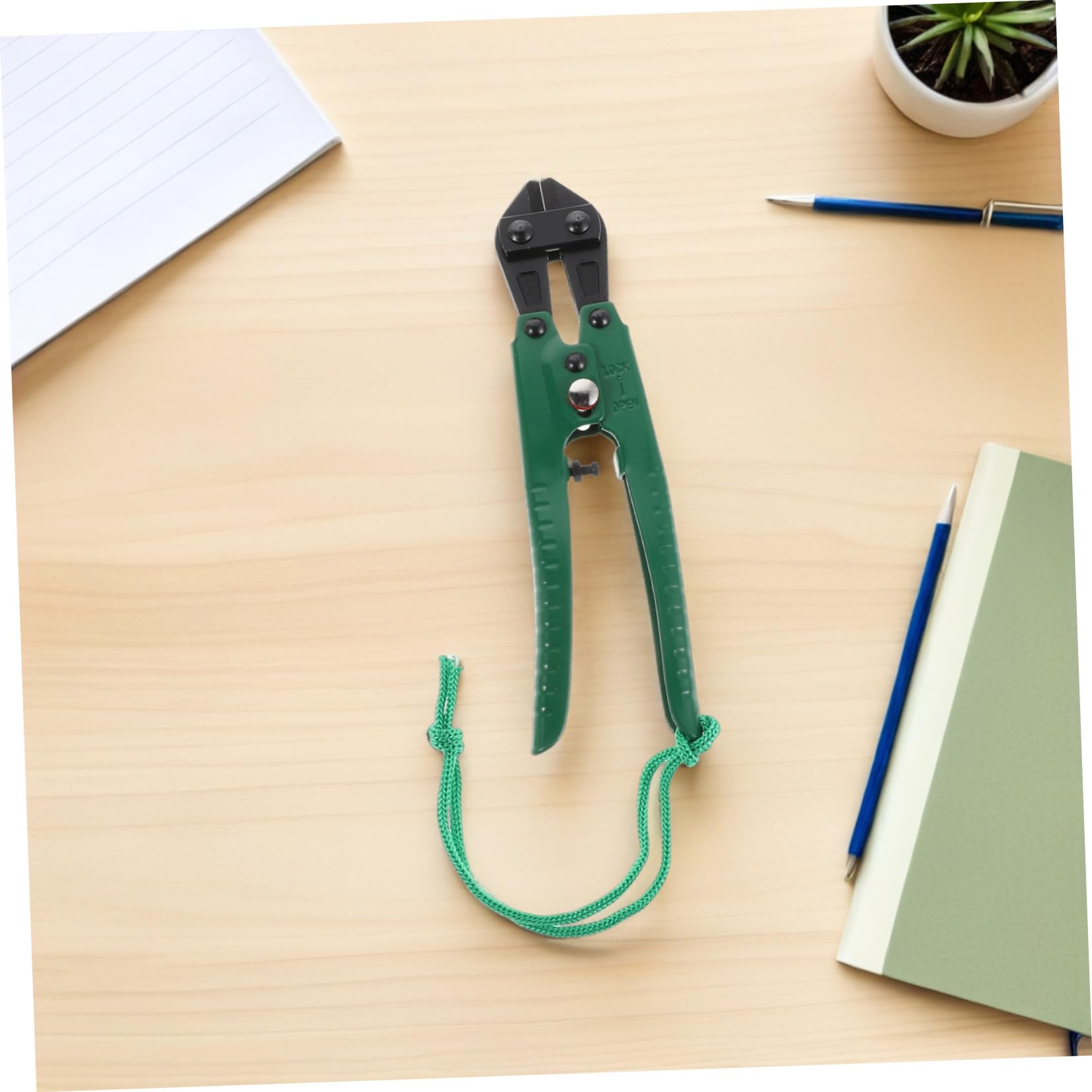 Healeved Pinze Multifunzionali per Gioielli in Acciaio Rinforzato Verde Punta Fine e Apertura Massima 5mm, Strumenti Professionali per Progetti di Esperti e Decorazioni Creative
