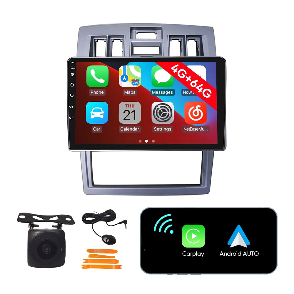 [4G 64G] Android Car Stereo FM Radio Carplay Android Auto 9