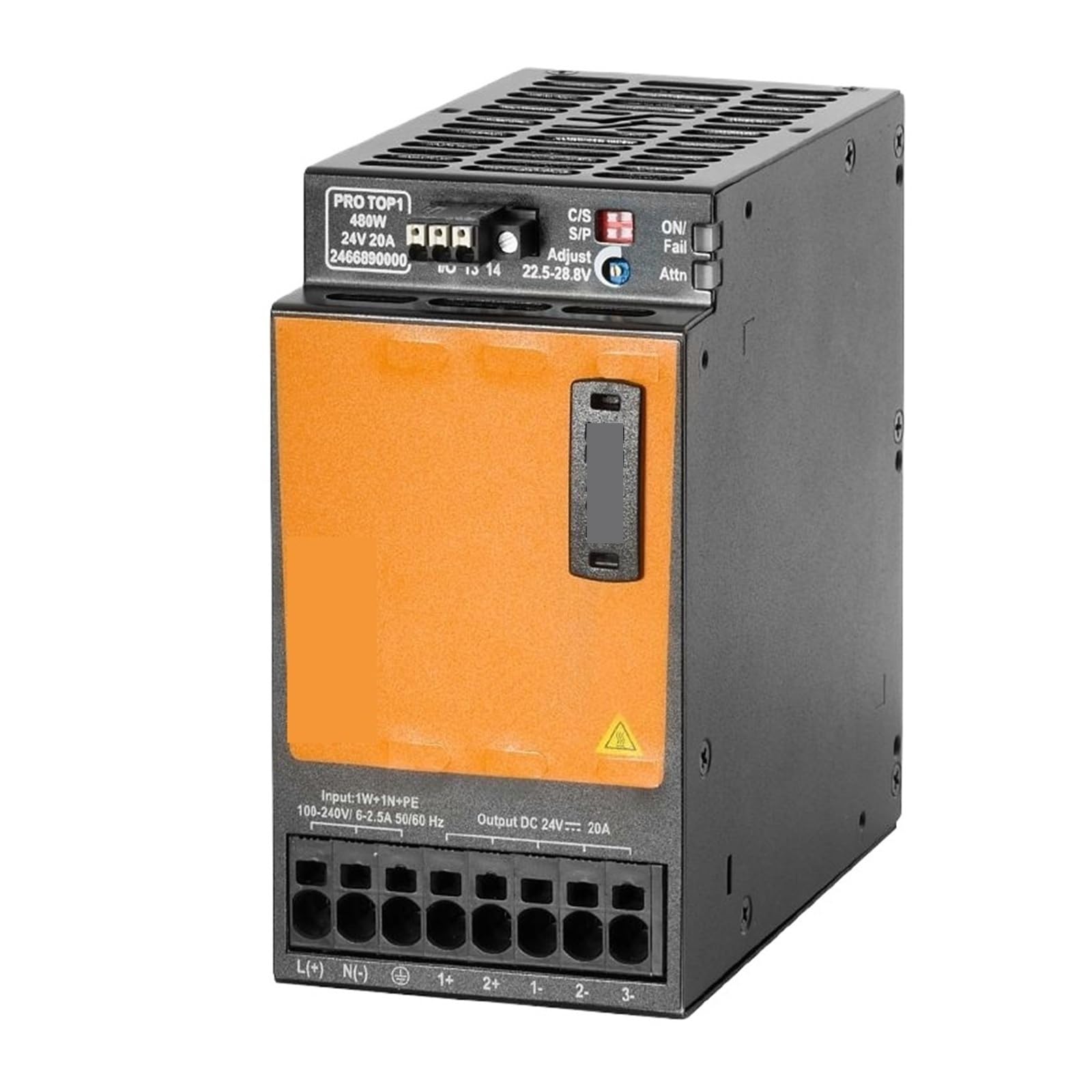 2466890000 Bloc d'alimentation à découpage, 480 W 24 V 20 A