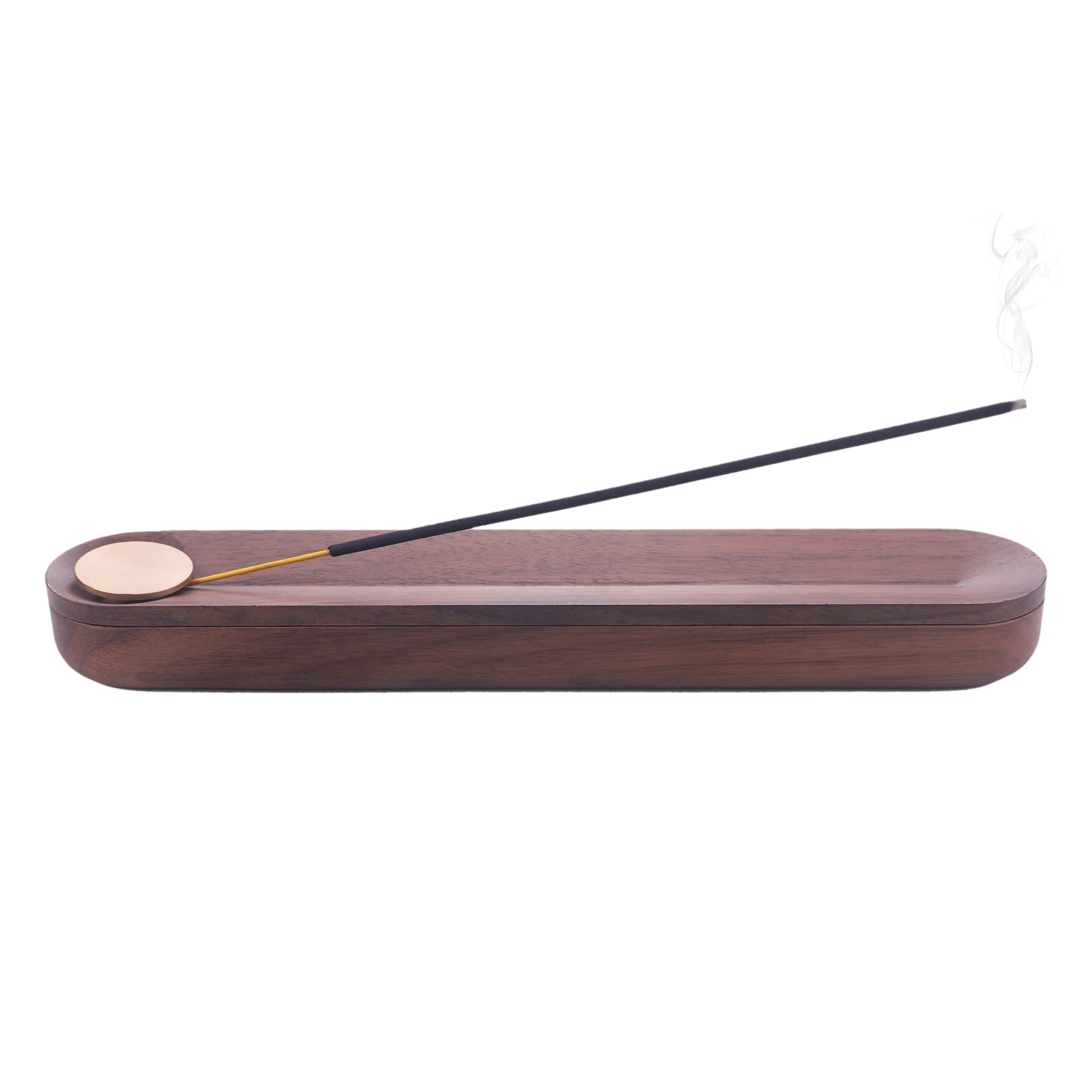 TOMOCOMO Incense Holder for Stick Incense Storage Box Tray Burner Modern Home Decor Ash Catcher Collector Accessories for Yoga Spa Meditation