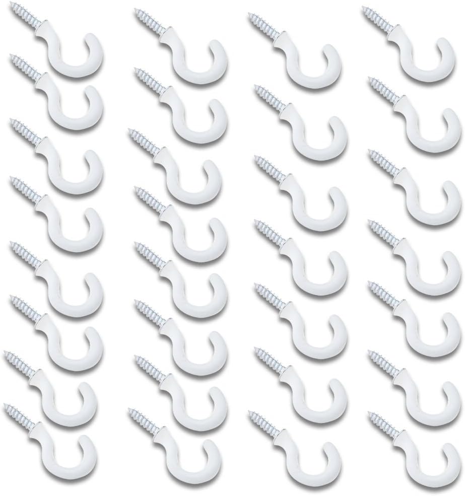 Rеvіеw National Hardware N119-728 DPB2020 Cup Hooks in White vinyl coated, 30 pack Flаѕh Sаlе Buу 1 gеt 1 National Hardware N119-728 DPB2020 Cup Hooks in White vinyl coated, 30 pack