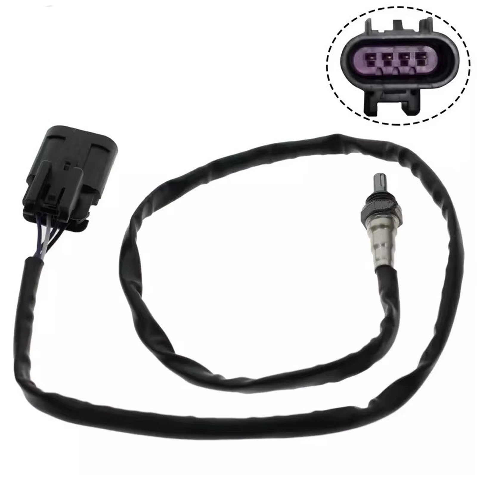 Lambda Sonda O2 Sensor para ZONTES | Para ZT310-RXTV Para ZT250-S R 350R 310V Sensor Oxígeno Tubo Escape(A)