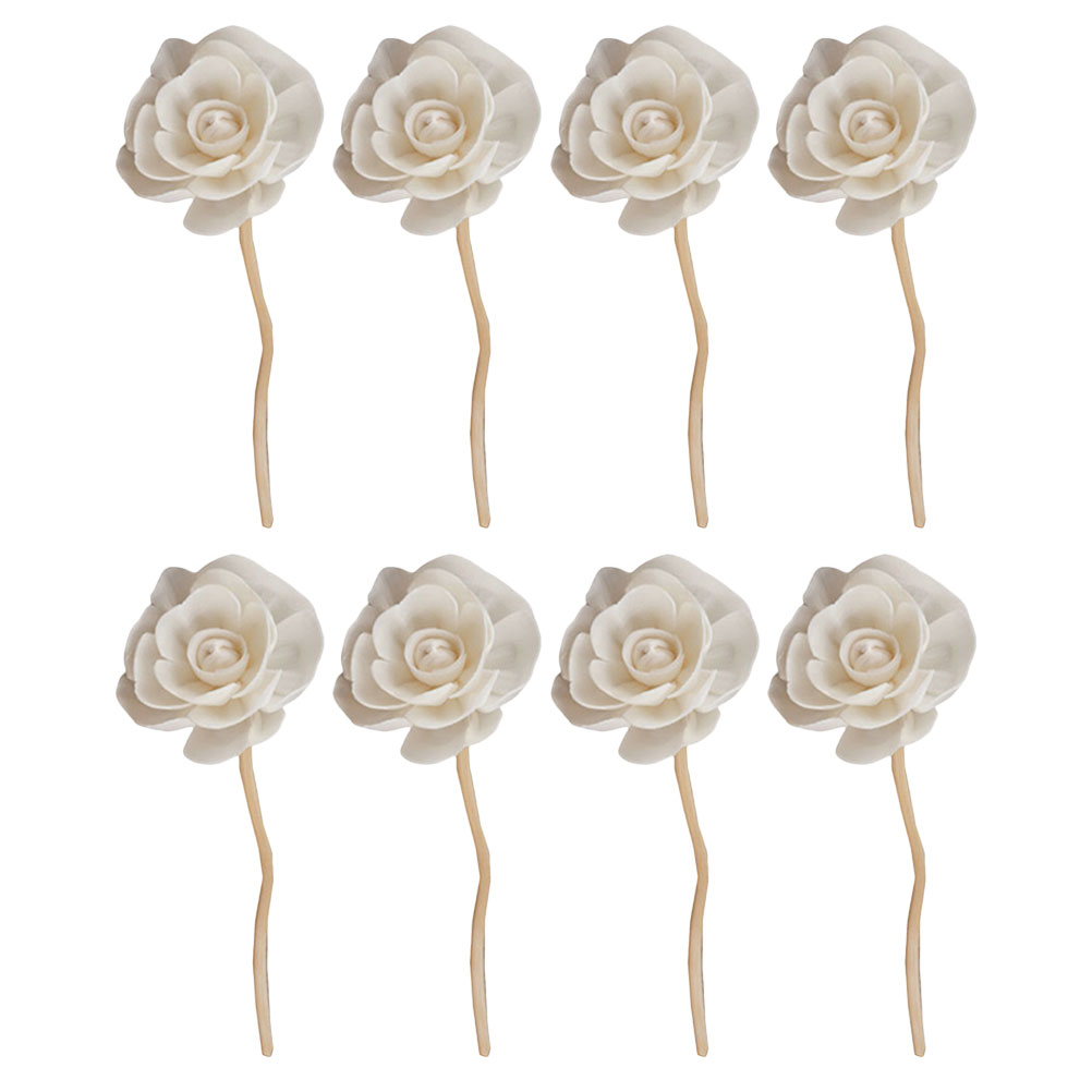 Difusor de aroma con varitas de rattan 8 piezas miniatura 7