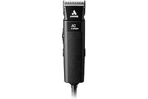 Andis Black Ultra-Light Detachable Blade Clipper for All Coats and Breeds