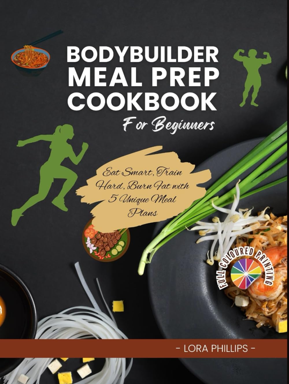 Bodybuilder Meal Prep Cookbook for beginners: Eat Smart, Train Hard, Burn Fat with 5 Unique Meal Plans