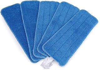 SagaSave 5 Pcs Microfiber Replacement Mop Pad, 18